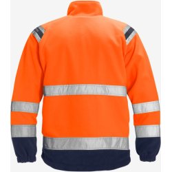 FRISTADS HI VIS VINDTT FLEECE JAKKE KL.3
