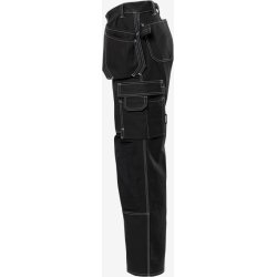 FRISTADS H�ndv�rker bomuld bukser dame 253K 50 Sort