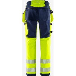 Fristads HIGH VIS GREEN H�NDV�RKER STRETCHBUKS