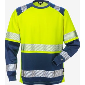 Fristads Hi Vis langrmet t-shirt kl.2