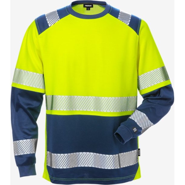 Fristads Hi Vis langrmet t-shirt kl.2