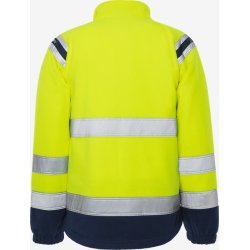 FRISTADS HI VIS VINDTT FLEECE JAKKE KL.3