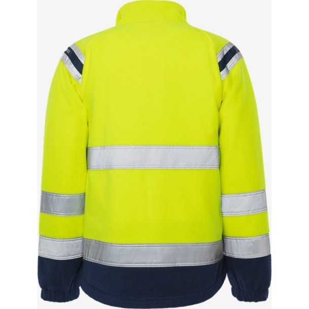FRISTADS HI VIS VINDT�T FLEECE JAKKE KL.3