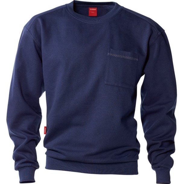 FRISTADS MATCH SWEATSHIRT S M&oslash;rkebl&aring;