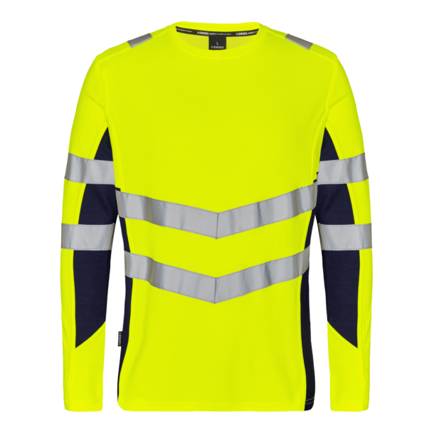 F. Engel Safety langrmet T-shirt