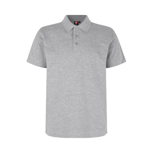 ID Poloshirt | stretch Gr&aring; melange 4XL