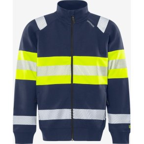 Fristads High vis stretch sweatjakke klasse 1 7531 GKC 