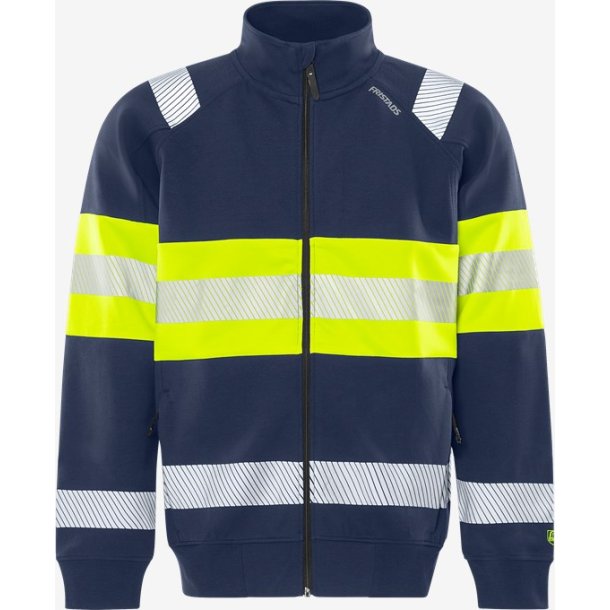 Fristads High vis stretch sweatjakke klasse 1 7531 GKC 