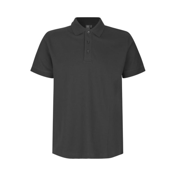 ID Poloshirt | stretch Koksgr&aring; XS