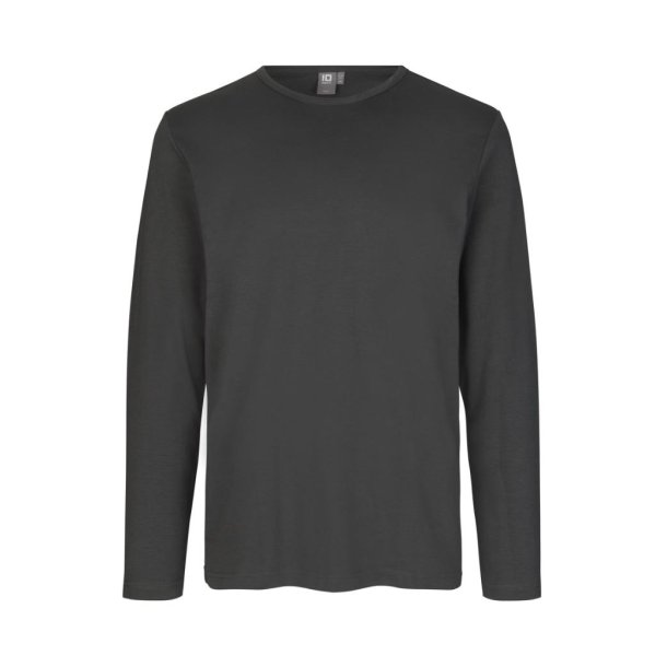 ID Interlock T-shirt | l/ Koksgr&aring; S