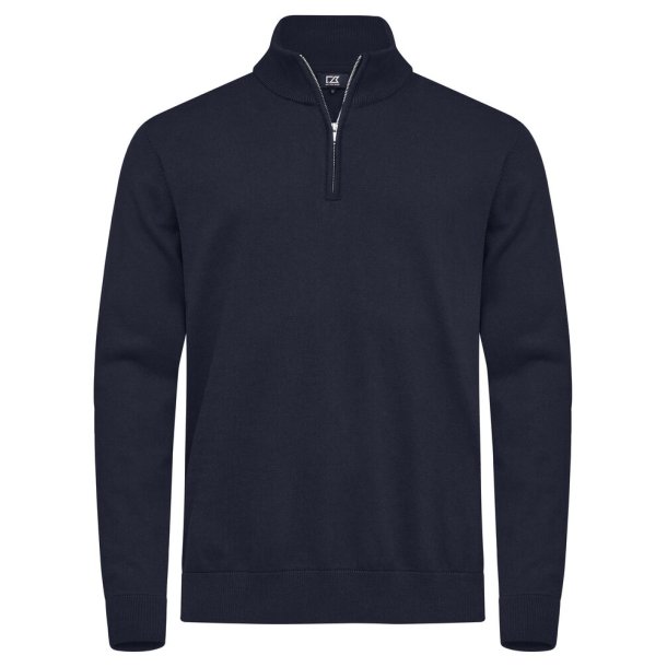 C&B Oakville Half Zip Sweater Men Dark navy 580 XL