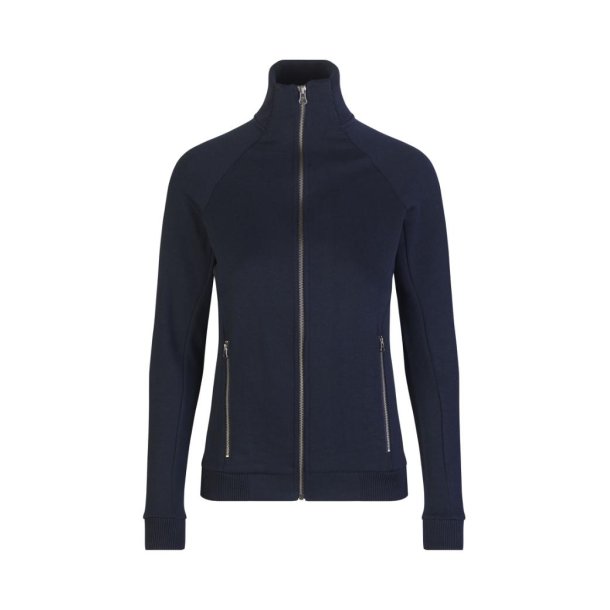 ID Sweat Cardigan Zip Dame  Navy S