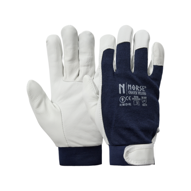 Norse Chaser Velcro Lderhandske