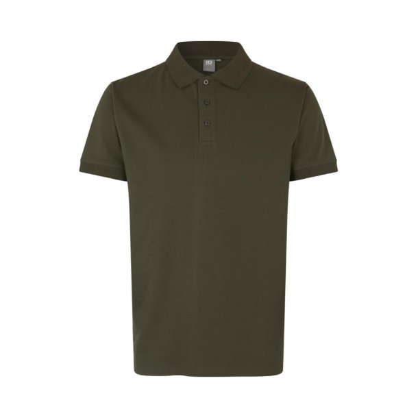 ID Poloshirt | stretch Oliven  XXL