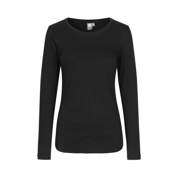 ID Interlock T-shirt | l/ | dame  Sort L