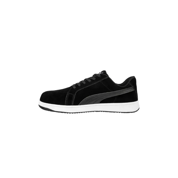 PUMA ICONIC SUEDE BLACK LOW S1PL SIKKERHEDSSKO