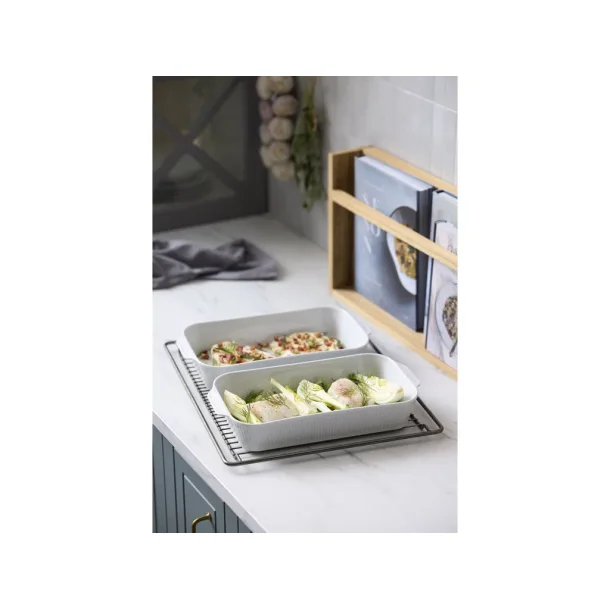 F&H Pillivuyt Pliss� Fads�t dybt 35 x 19 x 6 cm 2 stk. Hvid