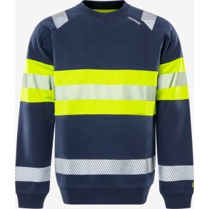 Fristads High vis stretch sweatshirt klasse 1 7530 GKC